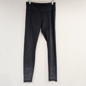 Joe Fresh Ombre Spandex Leggings Black Grey Size Medium